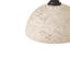 Yellowish White Resin Dome Pendant Lighting