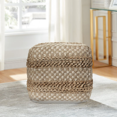 Repose-pieds Allmon Modern Boho