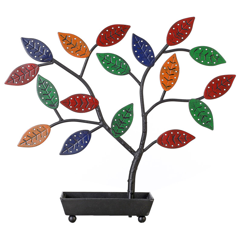 Tree Design Organizer Jewellery Stand, Red/Green/Blue/Black/Orange