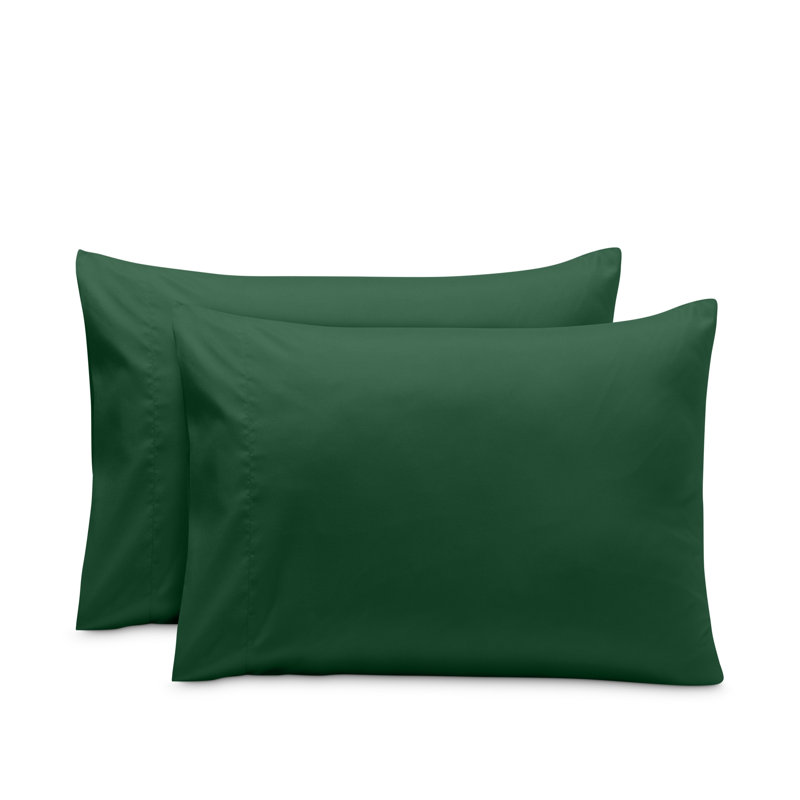 Microfiber Pillowcase - Set of 2, Forest Green