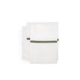 LANGSTON - RAYON FROM BAMBOO SATEEN SHEET SET - MOSS - CAL KING (FITTED, FLAT, PAIR OF K PC)