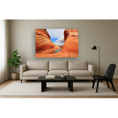 Parria Canyon Frameless Tempered Glass Wall Art - 40" x 60"