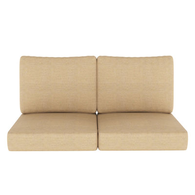 Sunbrella Outdoor Loveseat Seat / Back Cushion