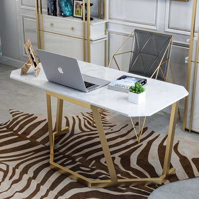 Light Luxury Minimalist Desk Sintered Stone Desktop