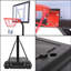 Panier de basketball de piscine