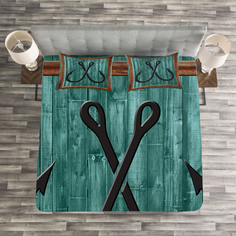 Bedspread Set with Shams, 220 x 264 cm