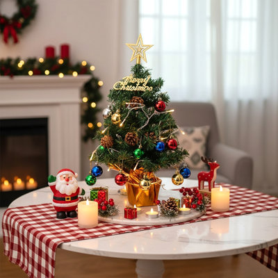 1.84' H Artificial Pine Christmas Tree