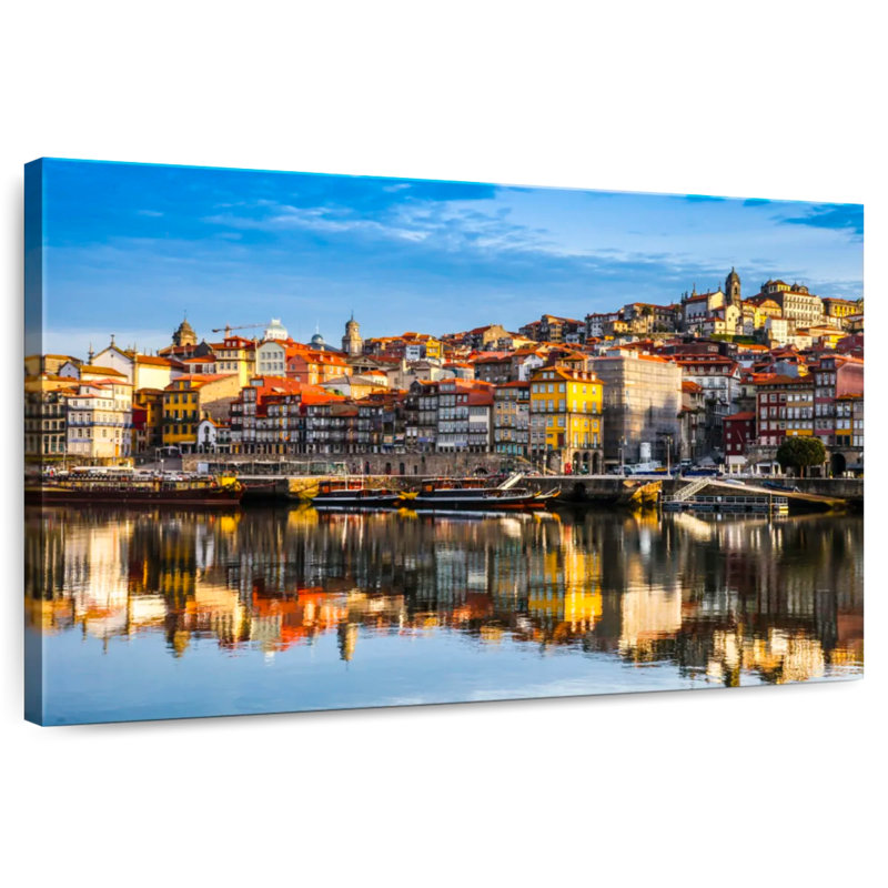 Ribeira Waterfront, 20" H x 30" W