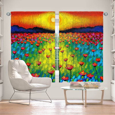 Delaughter Room Darkening Curtain Pair