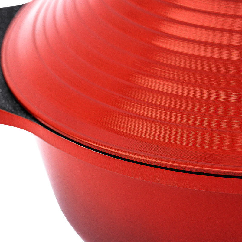 Astoria Grand 4.2L Non-Stick Aluminum Tagine, Red