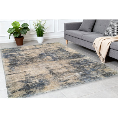 Tapis crème / gris Loretta