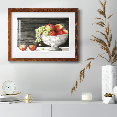 " Watercolor Fruit Bowl I "