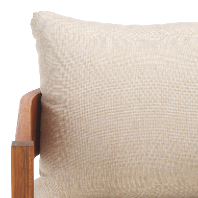 Ensemble de 2 chaises de patio Kaiiden, Natural/Tuape
