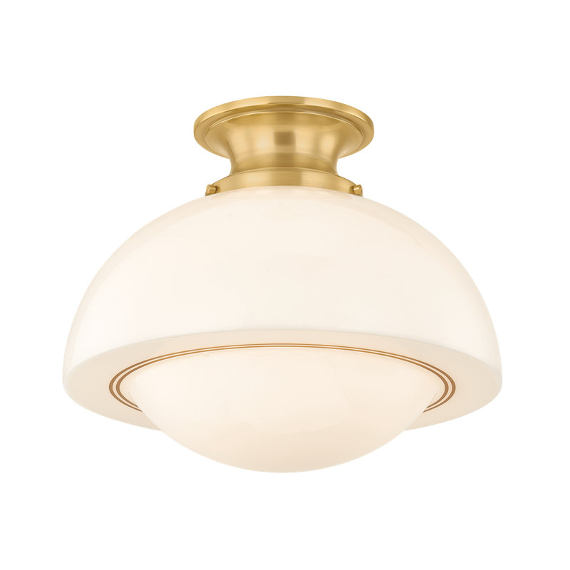 Minnie Single Light Flush Mount, 15