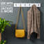 Asaph Wall 8 - Hook Wall Mounted Coat Rack
