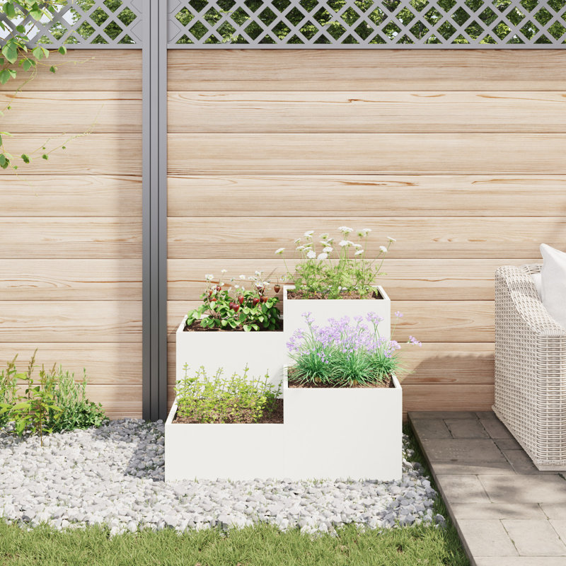 Planter Box, White