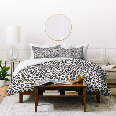 Polyester Animal Print Duvet Cover
