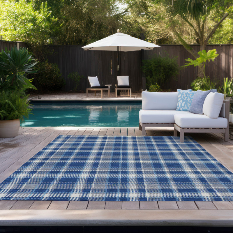 Tapis intérieur / extérieur Schaal, Rectangle 2 pi 6 po x 3 pi 10 po
