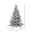 Utica Flocked Fir Artificial Christmas Tree-600414832