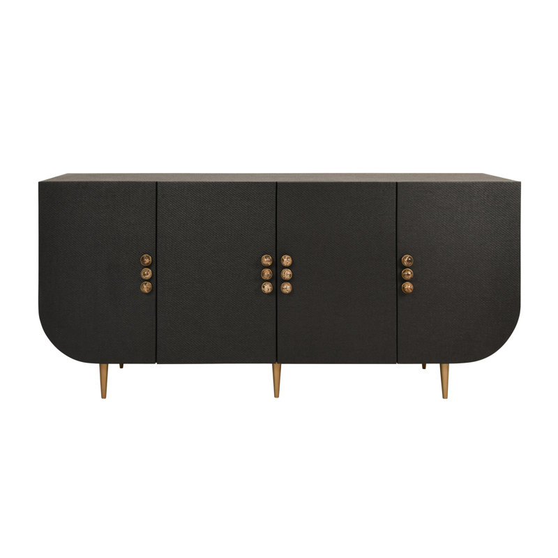 72'' W Sideboard, Black