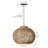 Coastal-Style Rattan Pendant Light for Dining Room-1852047442