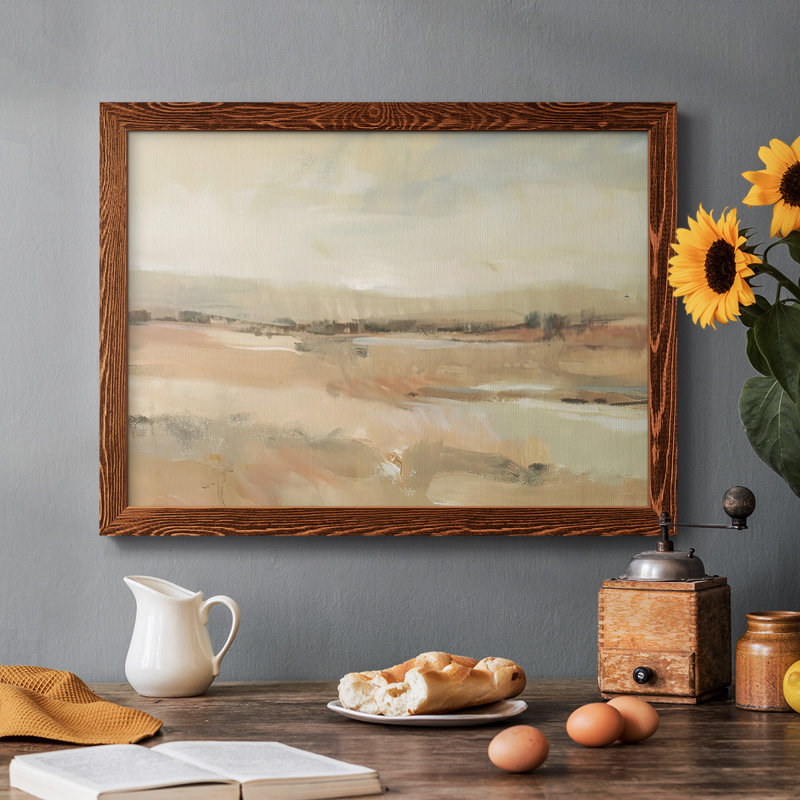 Earth Tone Landscape I - Impression sur toile tendue, Érable, H 22 po x l 32 po x P 1,5 po