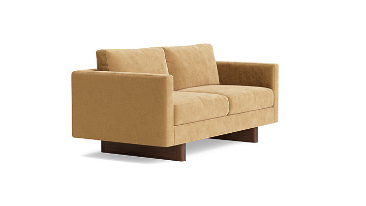 Vintage Loveseat (70"), Performance Velvet - Nutmeg