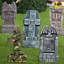 Pierres tombales 17 po d'Halloween en mousse RIP Graveyard (paquet de 5)