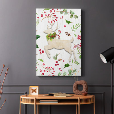 Renne des fêtes fantaisiste II - Cavas enveloppés de galerie