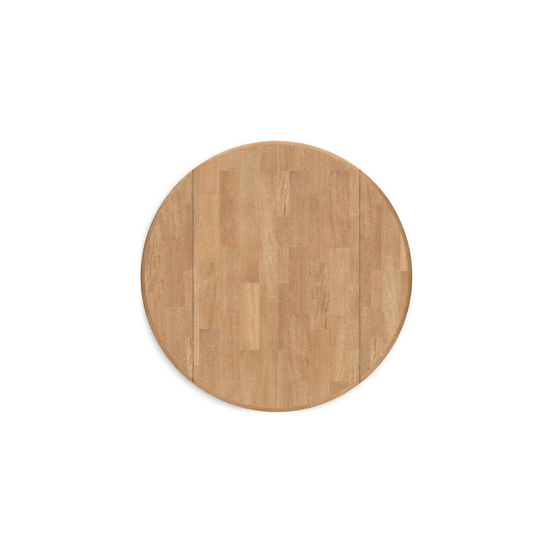 Gasy Dining Table, Extendable 26-42 Inch, Wood, 2 Leaves, Dark Green