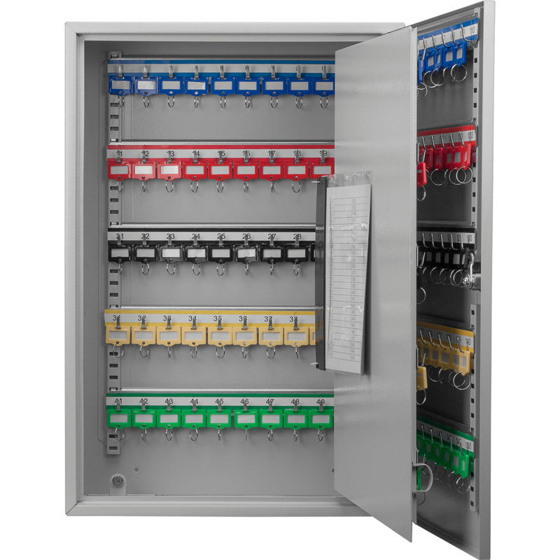 Coffre-fort multifonctionnel, Gris clair, H 21,75 po x l 5,5 po x P 14,75 po