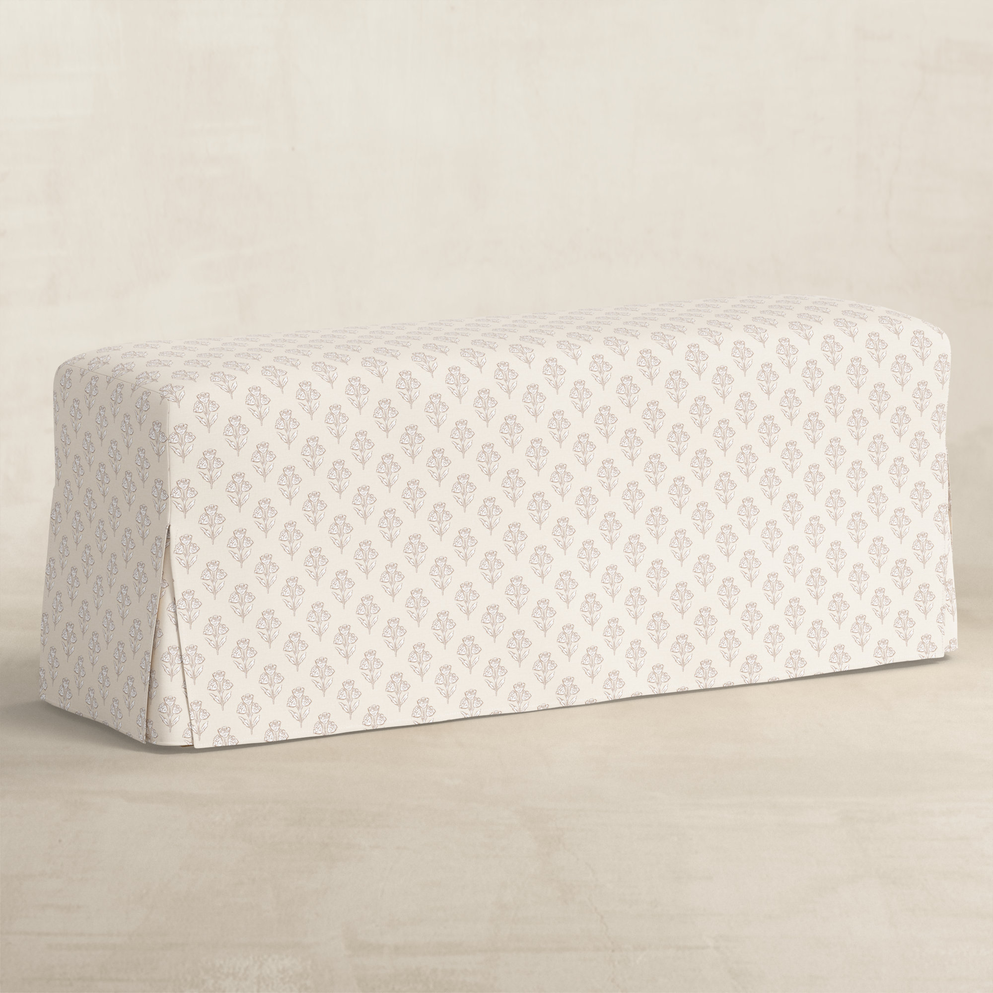 Bench,  Cream Floral