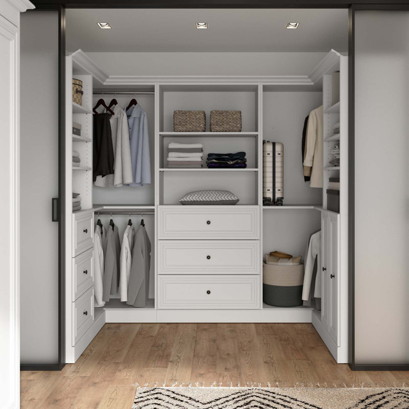 Système d'organisation l 108 po Alvaretta, Blanc