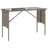 3 Piece Patio Dining Set With Cushions Poly Rattan-1191949444