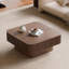 Table basse 31,5 po carrée avec rangement en bois massif plaqué-1465598147