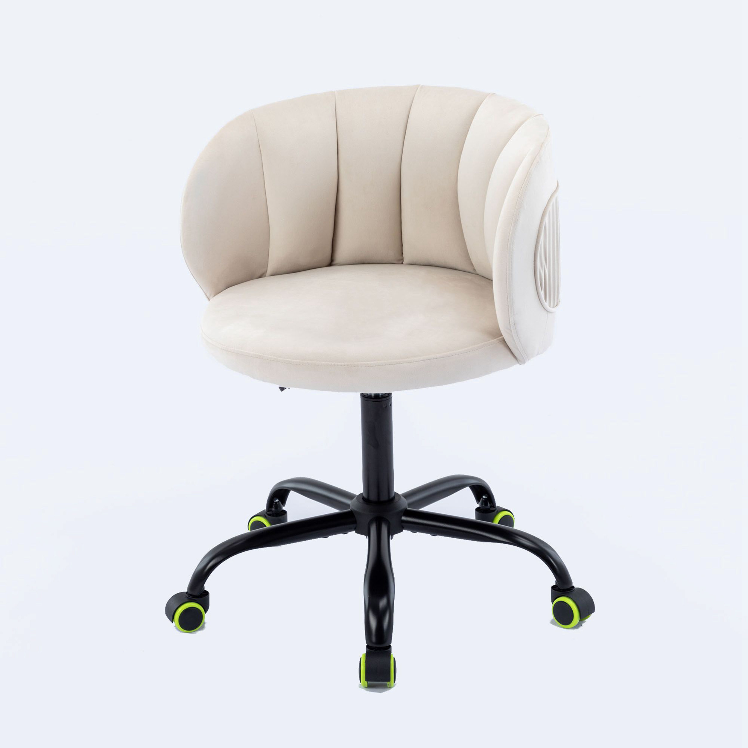 Kaycee Mid Back Task Chair Orren Ellis Upholstery Color: White