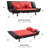 G136-S Sofa Bed , BLACK-1800282777