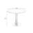 Walnut Round Solid Wood Dining table-1957410876