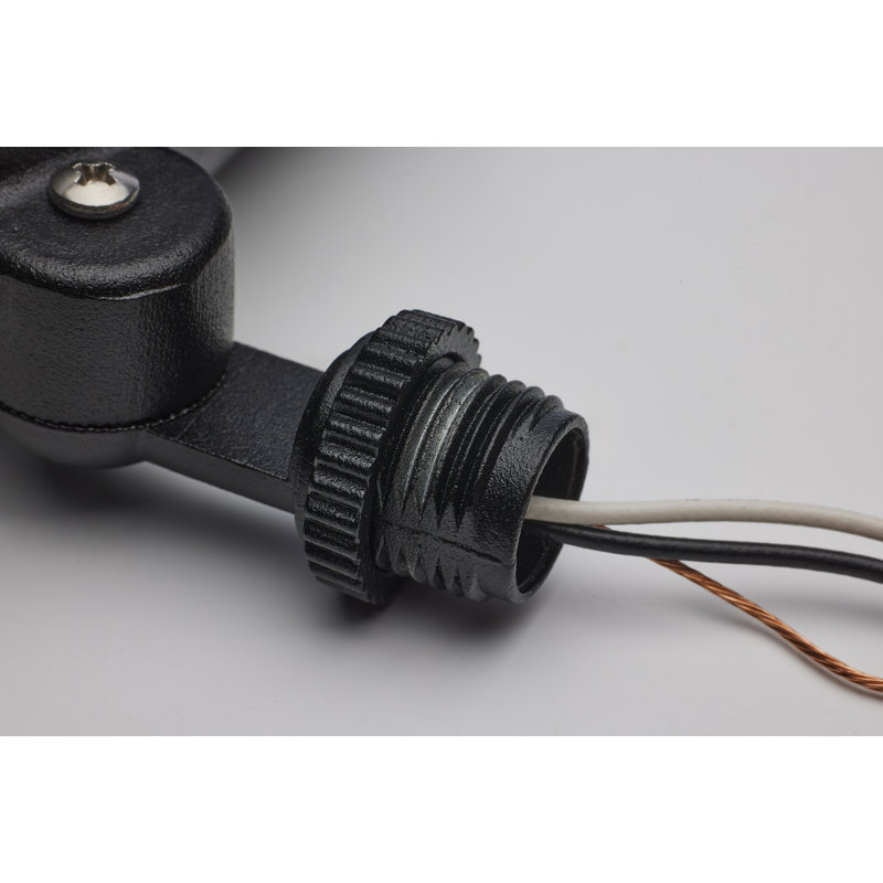 Matte Black Integrated LED Landscape Flood Light, 6W