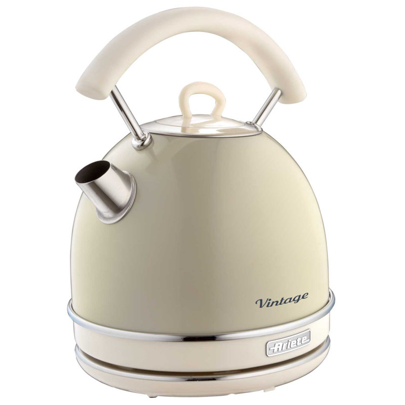 Ariete Vintage 1.7L Dome Electric Kettle, Cream