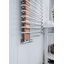 Michelle Heated Towel Rail in Two Tones-574077710-574077937