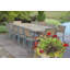 SoHo 115" Teak Aluminum Outdoor Extension Table-1656877325