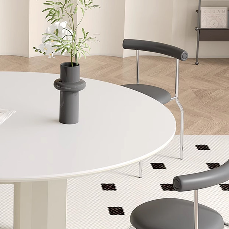 Table ronde French French, H 29,53 po x L 53,15 po x l 53,15 po