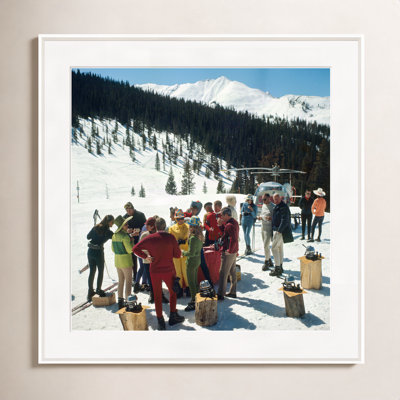 Slim Aarons "Snowmass Picnic" Photo Print