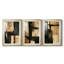 ABSTRACT Series CCDVL - Impression encadrée sur mesure de qualité supérieure - 3 pièces-1125792885-1125792882