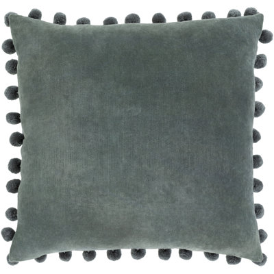 Hysell Square Cotton Pillow Cover