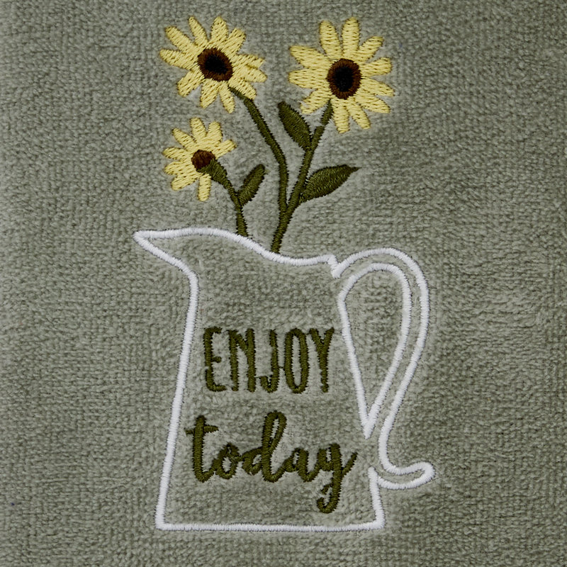 ENJOY EMBELLISHED JACQ HAND-GRAY