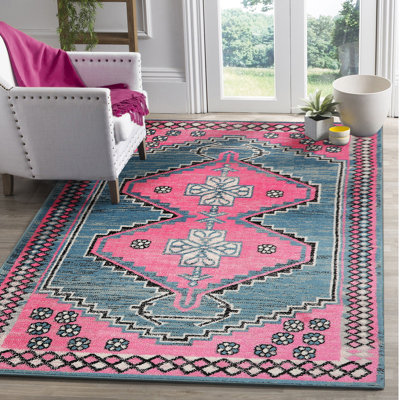 Tapis rose Southwestern