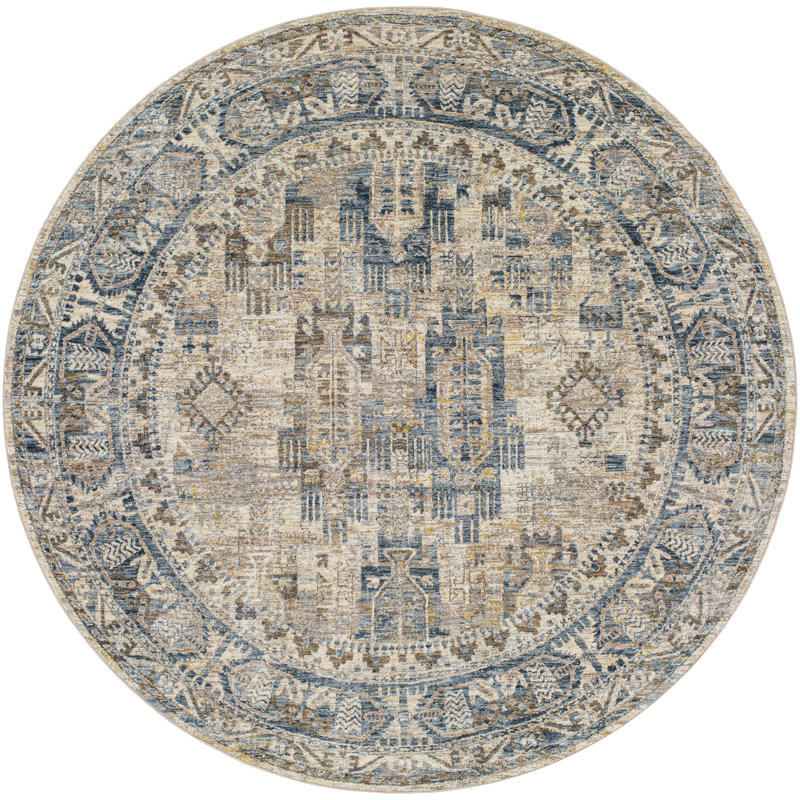 Letourneau Oriental Indoor Rug, Round 5'3"