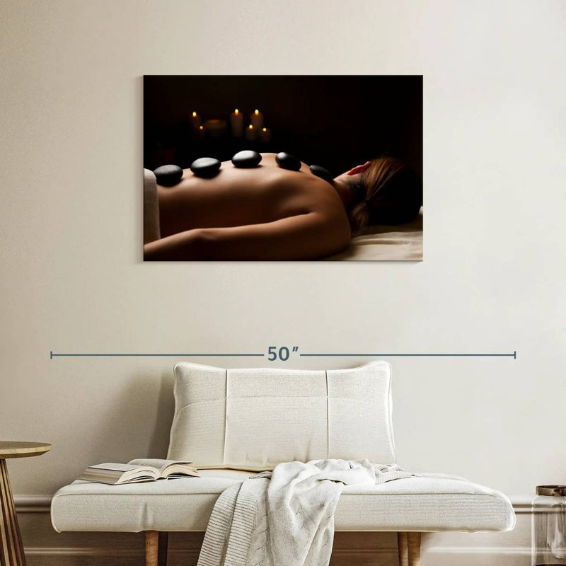 Kerrick Hot Stone Massage Spa, 24" H x 36" W
